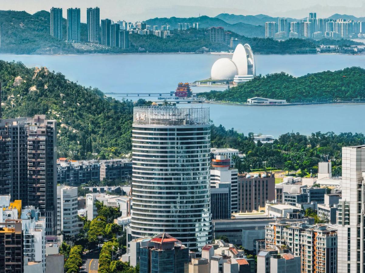 Crowne Plaza Zhuhai City Center By Ihg - Offers Free One-Way Shuttle To Chimelong Ocean Kingdom Exteriér fotografie