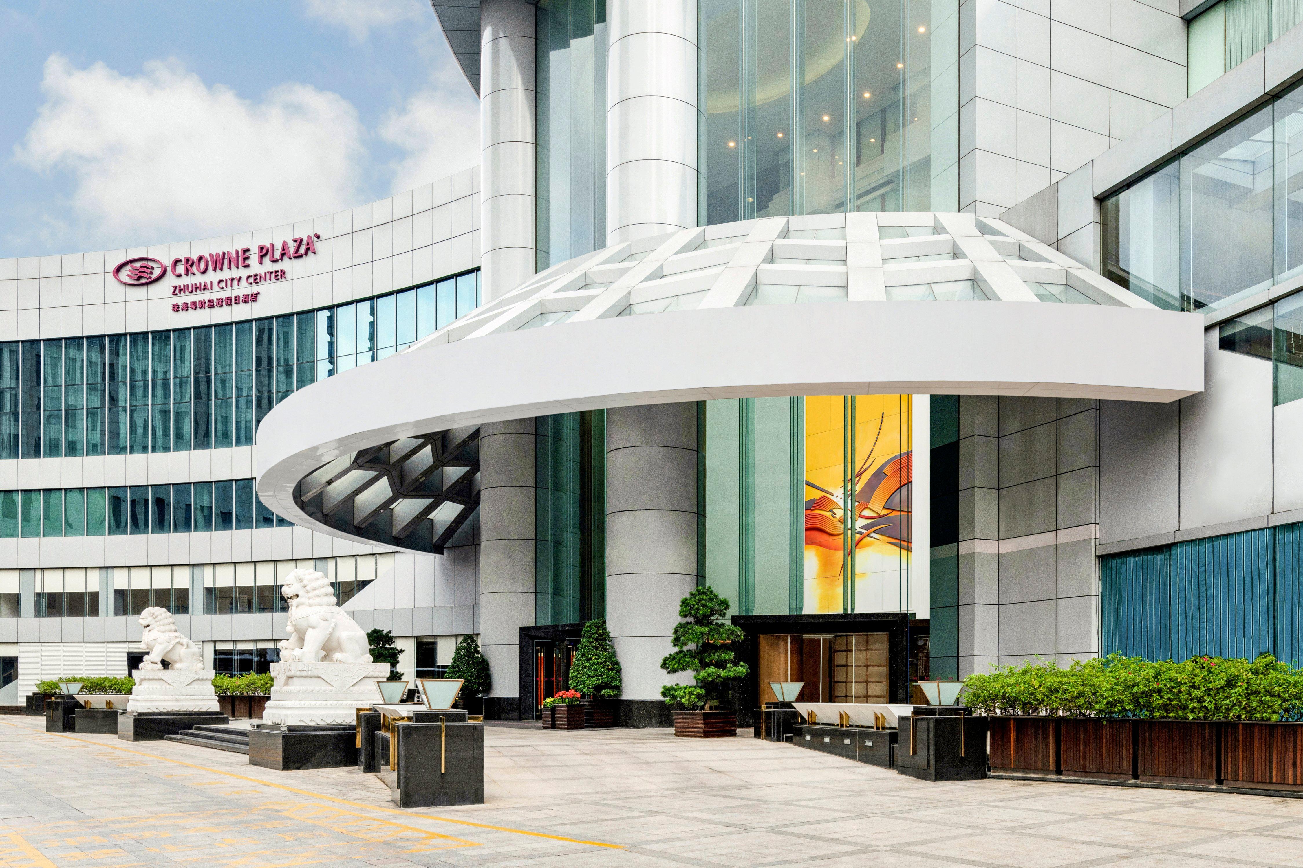 Crowne Plaza Zhuhai City Center By Ihg - Offers Free One-Way Shuttle To Chimelong Ocean Kingdom Exteriér fotografie