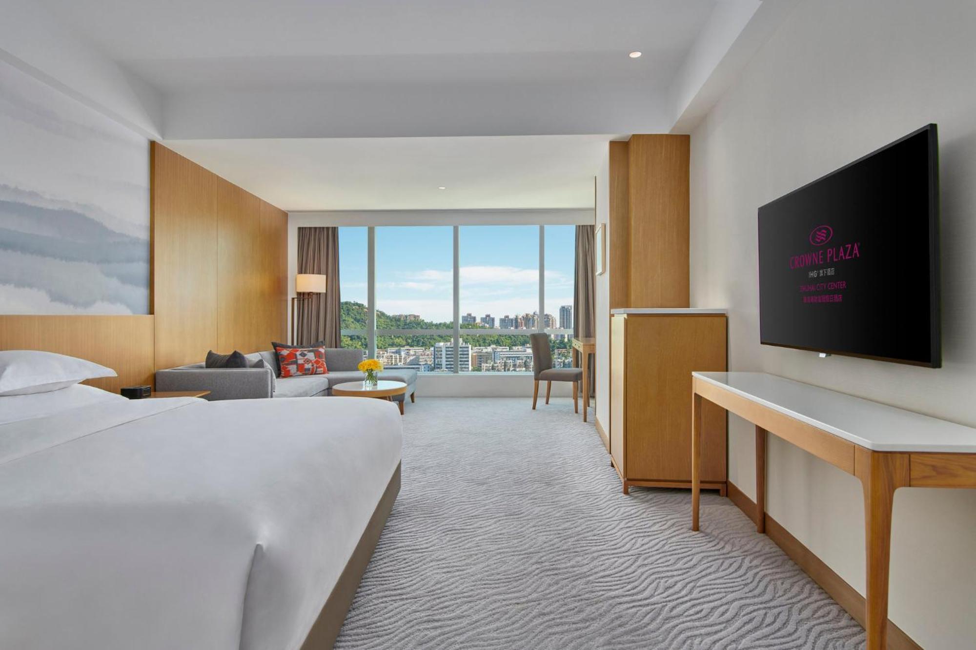 Crowne Plaza Zhuhai City Center By Ihg - Offers Free One-Way Shuttle To Chimelong Ocean Kingdom Exteriér fotografie
